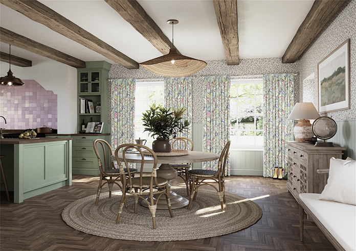 Los Angeles Velvet, Fruit Salad - Made to Measure Curtain - Image 7